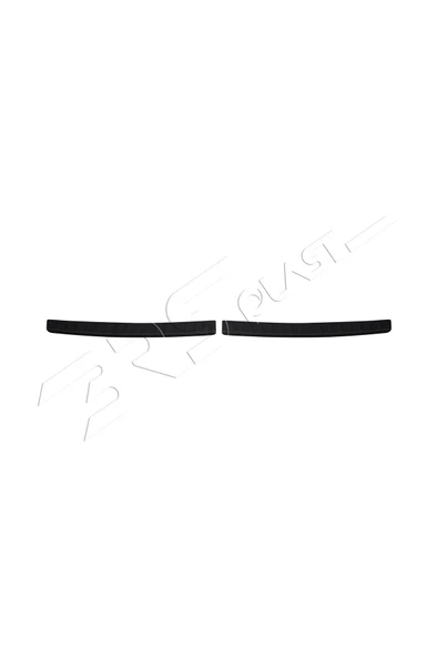 BRSPLAST  Hyundai i20 Uyumlu 2014-2020 Abs Arka Tampon Üstü Koruma - 2