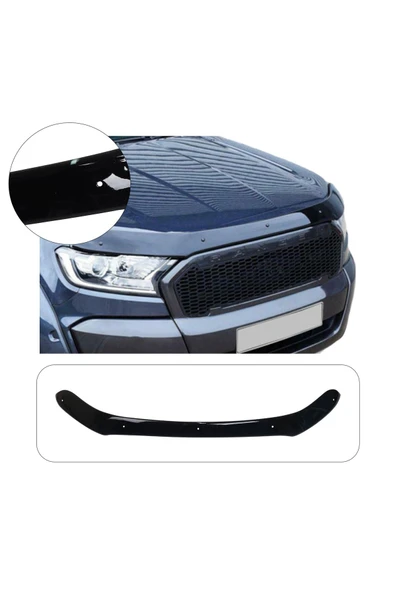 BRSPLAST  Ford Ranger Uyumlu 2015 Ve Üzeri Abs Kaput Rüzgarlığı Dar Model