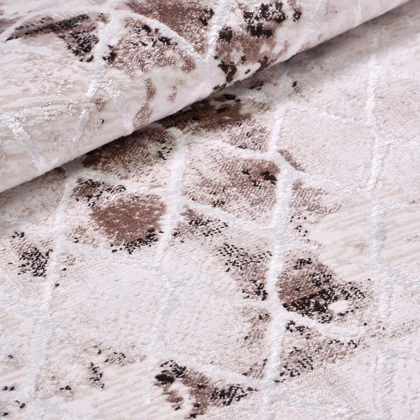 İpek Halı Yolluk Halısı 100x300 Anisa 15951 Gri - 3