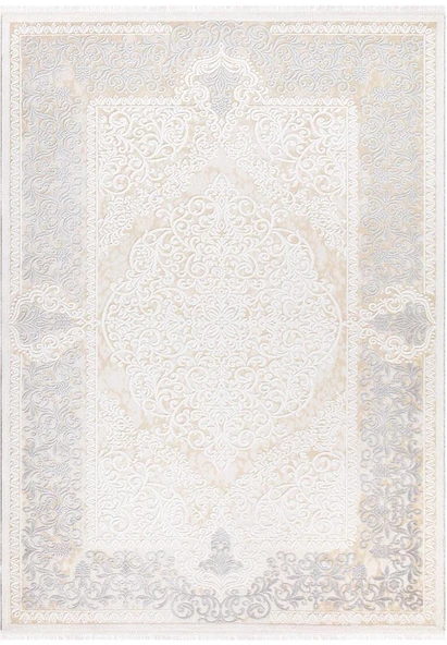 İpek Halı Yolluk Halısı 100x200 Gaspara 14959 Mavi - 1