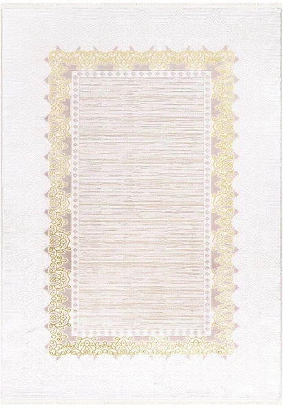 İpek Halı Yolluk Halısı 100x200 Anisa 15910 Sarı