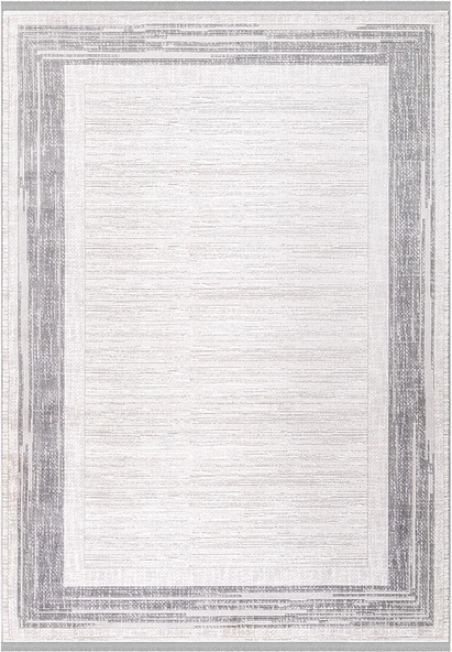 İpek Halı Yolluk Halısı 100x200 Anisa 15963 Gri