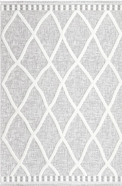 İpek Halı Kişiye Özel Ölçü Yolluk Halısı 100x550 Almond 11405 Gri
