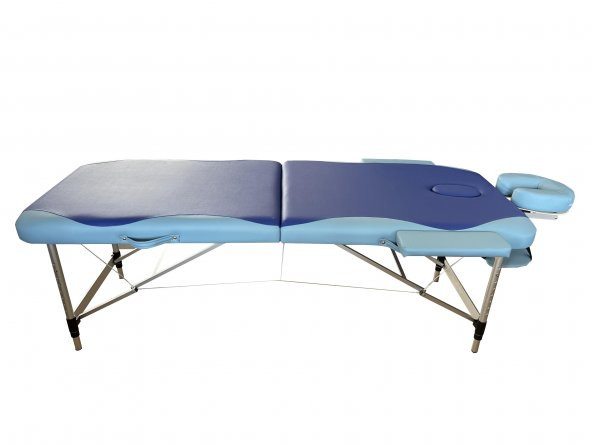 MAXİ Katlanabilir Metal Masaj Masası,
Çanta Tipi Masaj ve Tedavi Yatağı Lacivert-Mavi