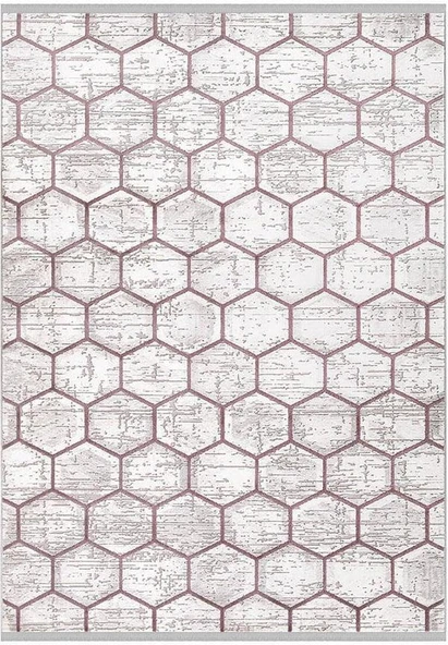 İpek Halı Özel Ölçü Oda Halısı 150x450 Anisa 15534 Pembe