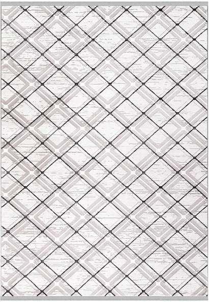 İpek Halı Kişiye Özel Ölçü Yolluk Halısı 100x600 Anisa 15528 Krem