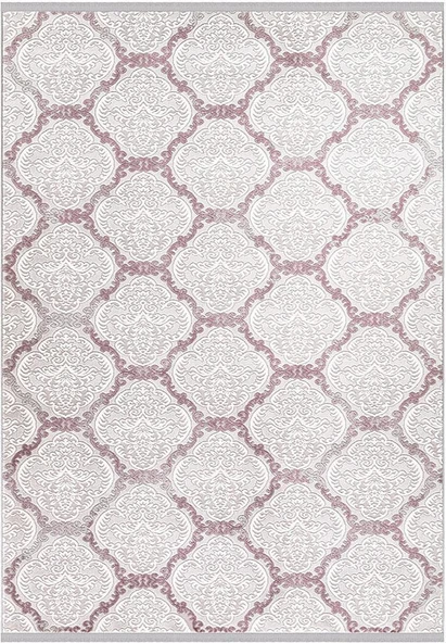 İpek Halı Özel Ölçü Oda Halısı 120x250 Anisa 15526 Pembe