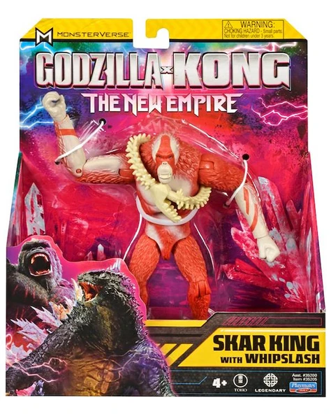 Godzilla X Kong Aksiyon Figürü 15 cm Skar King With Whipslash 35200