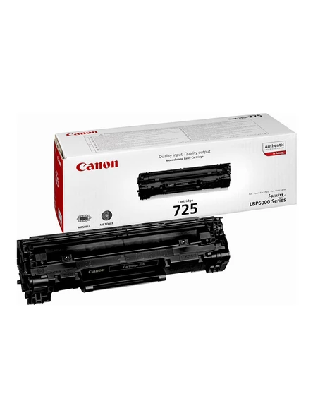 Canon CRG-725 Canon I-Sensys LBP-6020 1600 Sayfa Siyah Toner