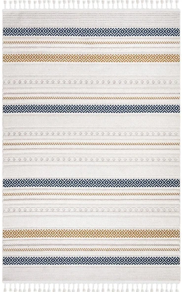 İpek Halı Özel Ölçü Oda Halısı 120x550 Lupin 18504 Krem