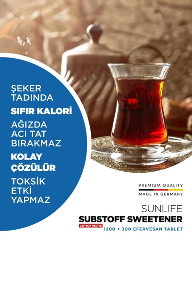 Sunlife Substoff Tatlandırıcı 1200 Tablet 2 Adet - 3