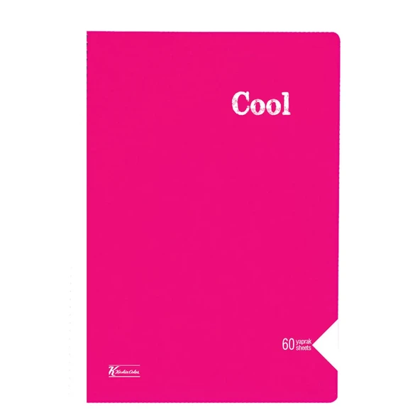 Keskin Color Cool Defter Çizgisiz PP Kapak A5 60 Yaprak 450630-99 - Resim 5