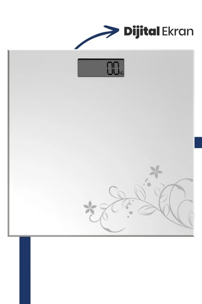 Goldmaster IN-6102 Active Dijital Cam Banyo Baskülü - 3