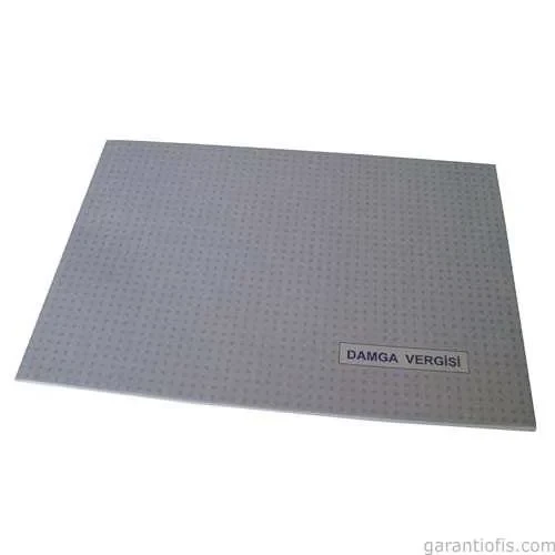 Dilman Numaralı Damga Vergisi Defteri (Karton Kapak - 40 Yaprak)