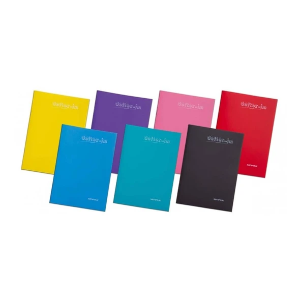 Mopak Defter-İm Serisi Plastik Kapak A5 60 Yp Çizgili