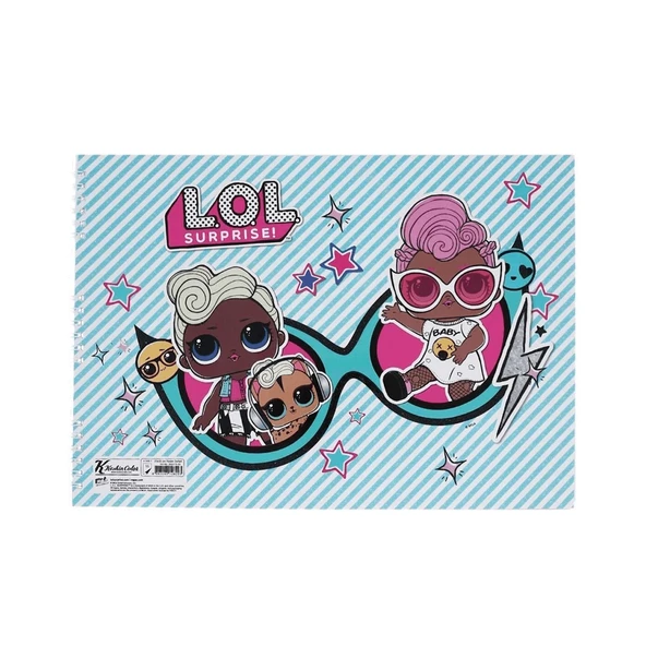 Keskin Lol 15 Yaprak Resim Defteri 25x35cm 300215-93 ürün görseli 1