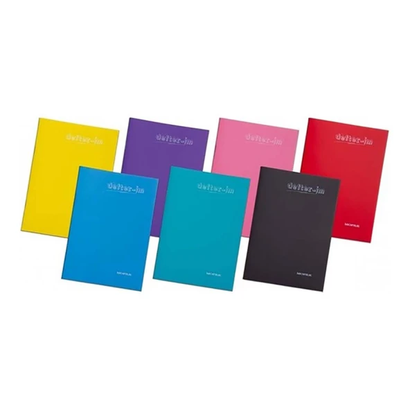 Mopak Defter-İm Serisi Plastik Kapak A4 80 Yp Çizgili