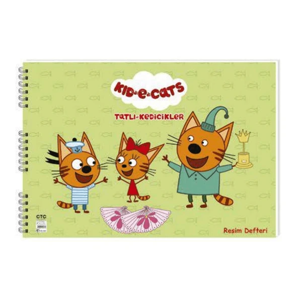 Keskincolor Tatlı Kedicikler Resim Defteri 17x25 15yp 300115-80