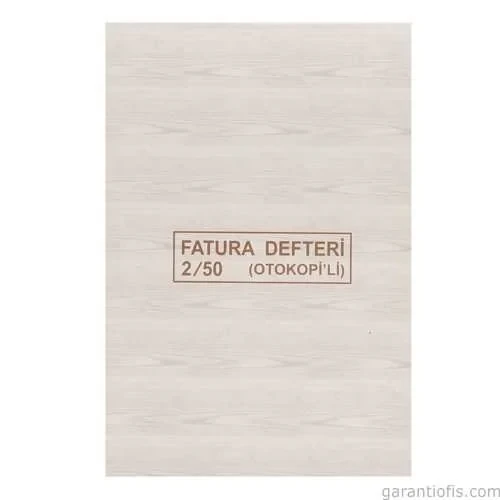 Dilman Otokopili Fatura (2/50 - 3 Nüsha)