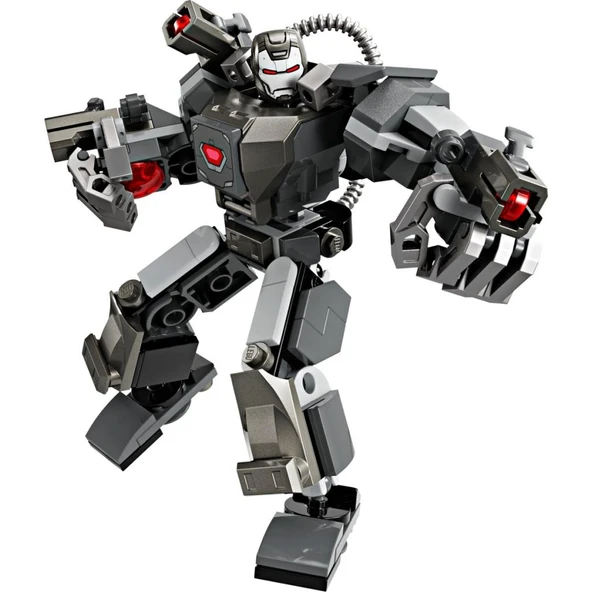 LEGO 76277  Marvel War Machine Robot Zırhı - 6 Yaş & Üzeri Süper Kahraman Seven Çocuklar için Oyuncak Yapım Seti (154 Parça) - 2