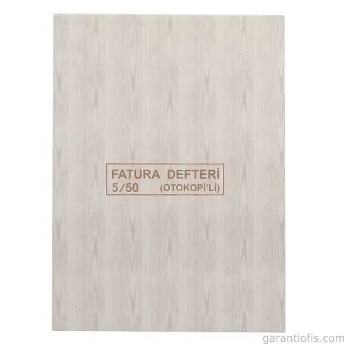 Dilman Otokopili Fatura (5/50 - 3 Nüsha)