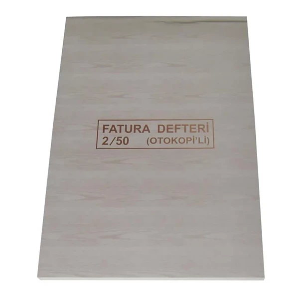 Dilman Fatura Defteri 2/50 Otokopili