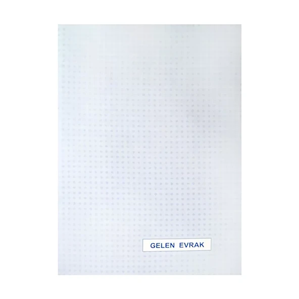 DİLMAN GELEN EVRAK DEFTERİ 36 YAPRAK