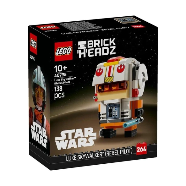 LEGO 40795 Brickheadz Luke Skywalker (Rebel Pilot)