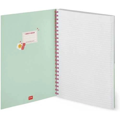 LEGAMİ A4NOTS OKUL DEFTERİ TRİO SPİRALLİ EGG - 2