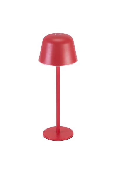 Ledvance Led Endura Dokunmatik Su Geçirmez Şarjlı Ve Elektrikli Dış Mekan Ip54 Kırmızı Masa Lambası - 3