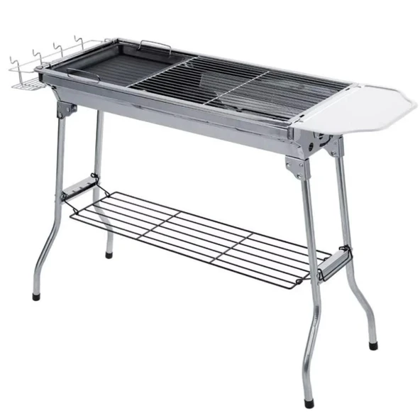 Madfox Grillmate Portatif Katlanır BBQ Mangal Silver 547307