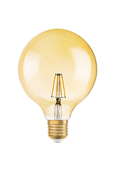 Osram Led Globe Flament 4W 2400K 410lm E27Duy Gold Işık Ampul ürün görseli