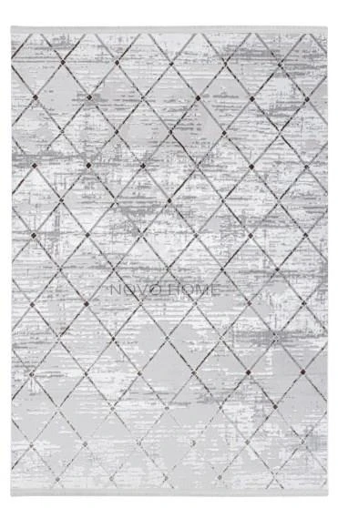 Novo Home Halı Özel Ölçü Oda Halısı 160x230 Orkide ORK0304 Kahve