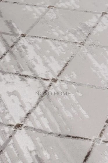 Novo Home Halı Özel Ölçü Oda Halısı 120x450 Orkide ORK0304 Kahve - 2