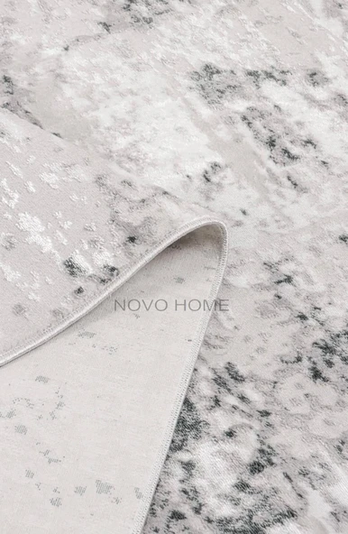 Novo Home Halı Özel Ölçü Oda Halısı 160x230 Orkide ORK0101 Gri - 6