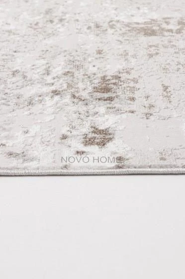 Novo Home Halı Özel Ölçü Oda Halısı 160x300 Orkide ORK0104 Kahve - 4