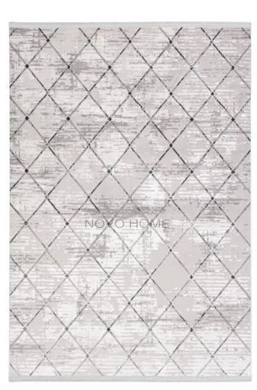 Novo Home Halı Kişiye Özel Ölçü Yolluk Halısı 80x350 Orkide ORK0304 Kahve