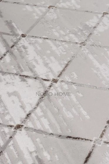 Novo Home Halı Özel Ölçü Oda Halısı 160x250 Orkide ORK0304 Kahve - 2