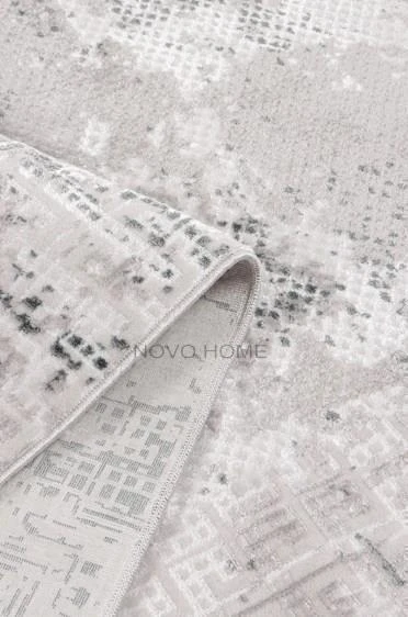 Novo Home Halı Özel Ölçü Oda Halısı 120x350 Orkide ORK0201 Gri - 5