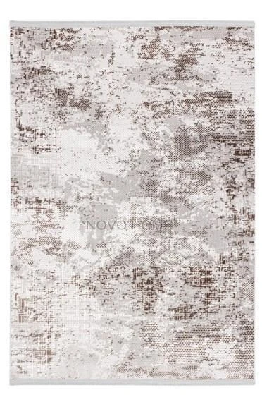 Novo Home Halı Özel Ölçü Salon Halısı 200x450 Orkide ORK0204 Kahve