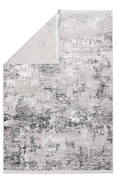 Novo Home Halı Özel Ölçü Oda Halısı 120x400 Orkide ORK0101 Gri - 7