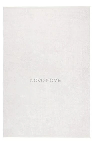 Novo Home Halı Özel Ölçü Oda Halısı 160x450 Orkide ORK0205 Beyaz