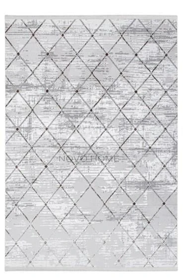 Novo Home Halı Özel Ölçü Oda Halısı 120x250 Orkide ORK0304 Kahve