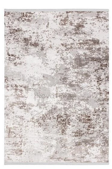 Novo Home Halı Özel Ölçü Oda Halısı 120x250 Orkide ORK0204 Kahve