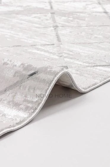 Novo Home Halı Özel Ölçü Salon Halısı 200x350 Orkide ORK0301 Gri - 5