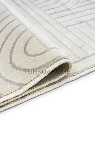 Novo Home Halı Özel Ölçü Oda Halısı 160x500 Orkide ORK0406 Krem - 3