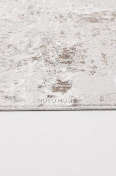 Novo Home Halı Özel Ölçü Oda Halısı 160x550 Orkide ORK0104 Kahve - 4