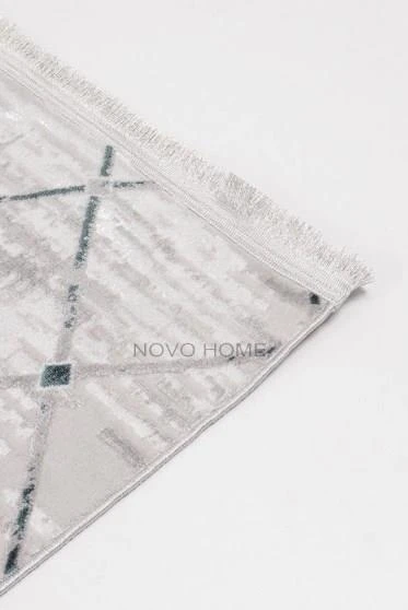 Novo Home Halı Özel Ölçü Oda Halısı 160x230 Orkide ORK0312 Mavi - 4
