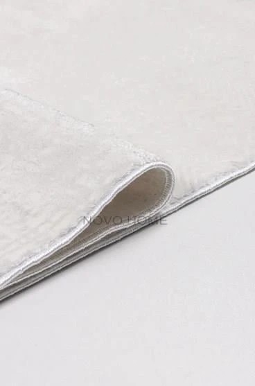 Novo Home Halı Özel Ölçü Oda Halısı 120x500 Orkide ORK0205 Beyaz - 5