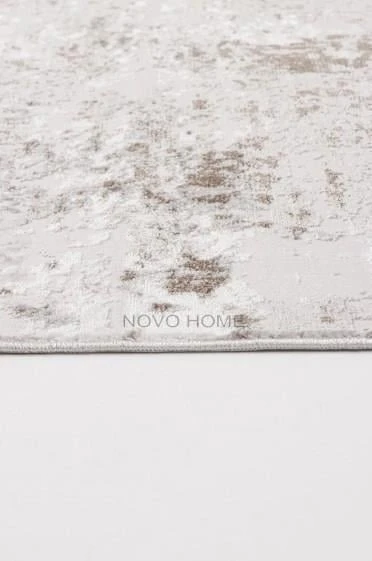 Novo Home Halı Özel Ölçü Oda Halısı 120x250 Orkide ORK0104 Kahve - 4